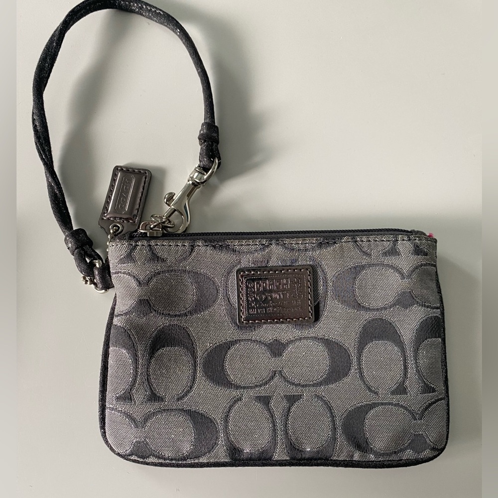 Grey Coach Wallet